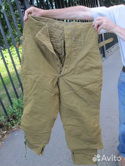 Ватные офицерские брюки