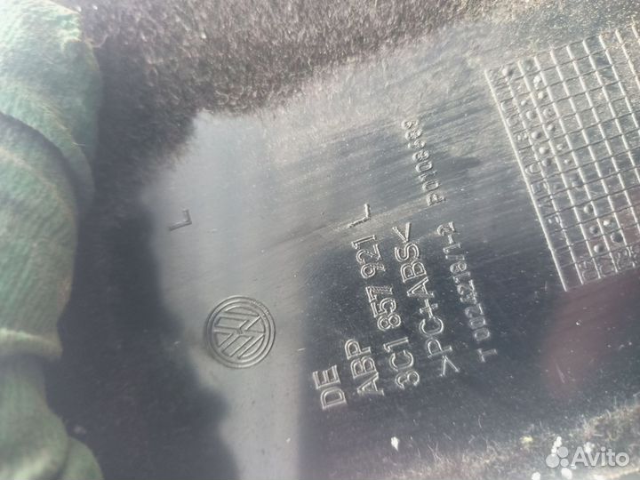 Бардачок левый volkswagen passat b6