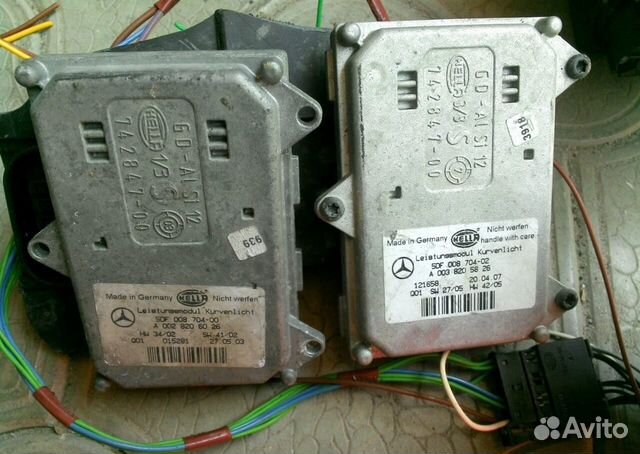 Блок управления фар адаптив Е 211 мерседес