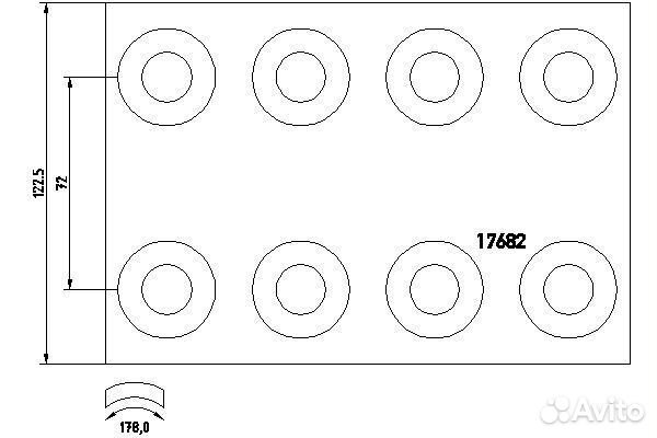 Накладки на мерседес 1213 1217