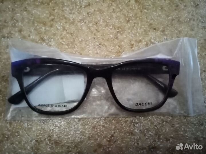 Оправа фиолетово-черная новая в упаковке