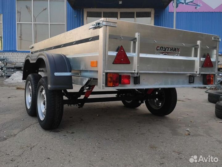 Прицеп Про Плюс ZN 2 оси без тента и дуг