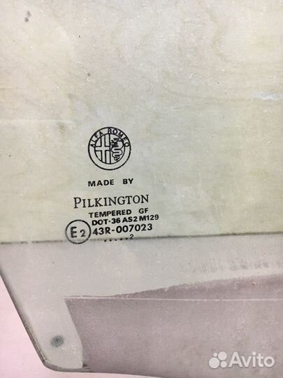 Стекло переднее правое Alfa Romeo 156