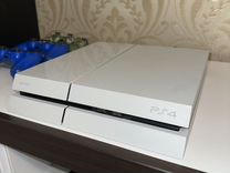 Sony playstation 4 - белого цвета