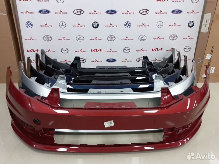 Бампер Передний Поло 10-20 год в цвет