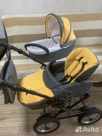 Детская коляска 2 в 1 б/у
