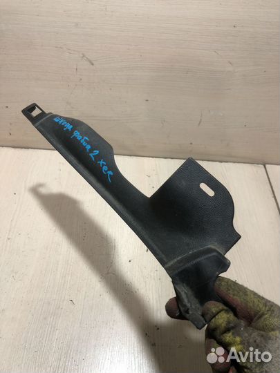 Накладка порога задняя внутренняя L Skoda Fabia 2