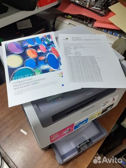 Цветной лазерный мфу Samsung CLX-2160n