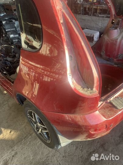 Калина заднее крыло