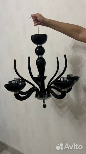 Люстра потолочная бу