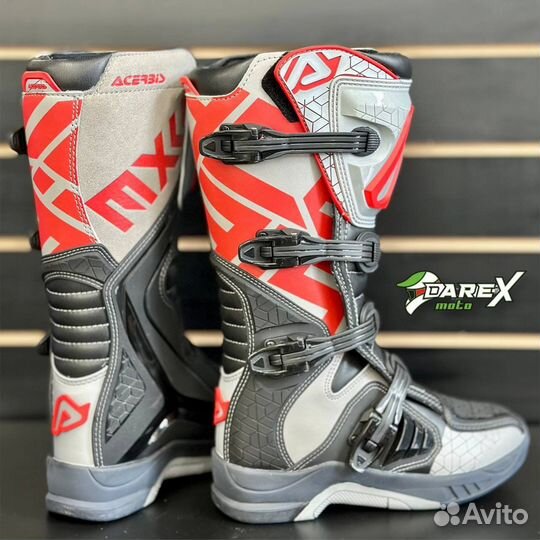 Мотоботы Acerbis x-team black/grey 44 размер