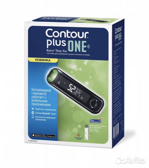 Глюкометр Контур Contour Plus One