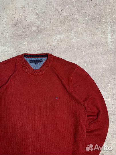 Винтажный свитер Tommy Hilfiger плотный
