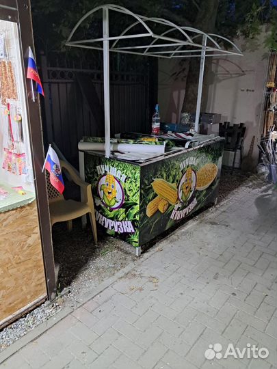 Готовая торговая точка горячей кукурузы