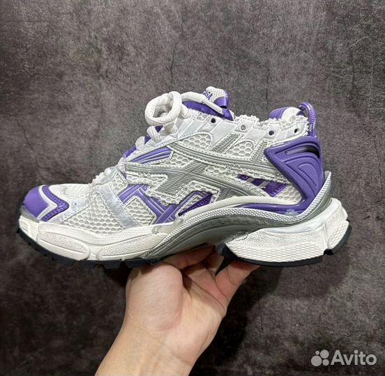 Кроссовки Balenciaga Runner Purple/White Sneakers