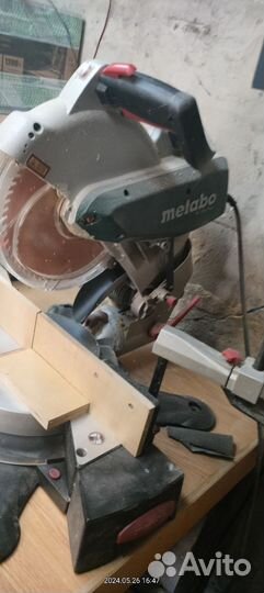 Торцовочная пила metabo ks250