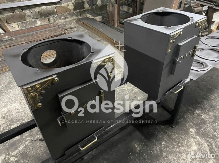 Мангал с крышей лофт напрямую от производителя