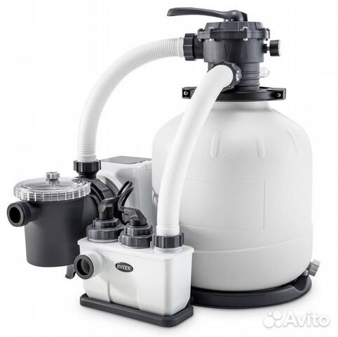 Песочный фильтр-хлорогенератор Intex 26680 8000 л