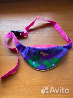 Сумка поясная детская с регулируемым ремешком
