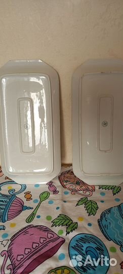 Фарфоровое блюдо каhla Германия