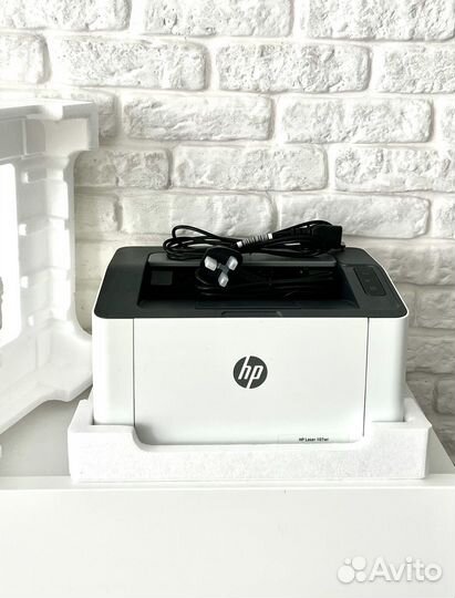 Принтер лазерный HP Laser 107wr, ч/б