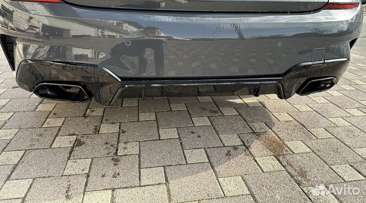 Диффузор с насадками BMW 3 G20 M-Performance 340