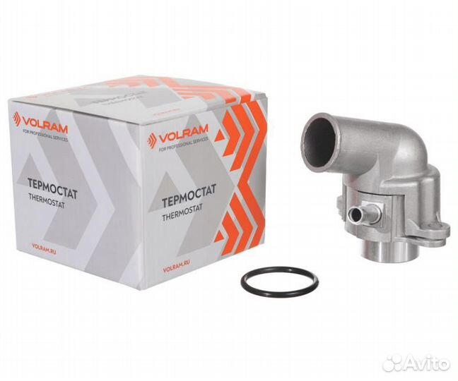 Термостат daewoo nexia 94-; chevrolet aveo 03, lanos 97-; (+91с); (volram) vr23146