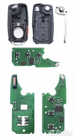 Ключ зажигания, смарт-ключ Volkswagen Touareg