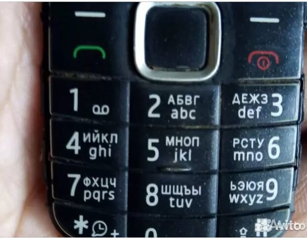 Накладная клавиатура к кнопочному телефону Nokia