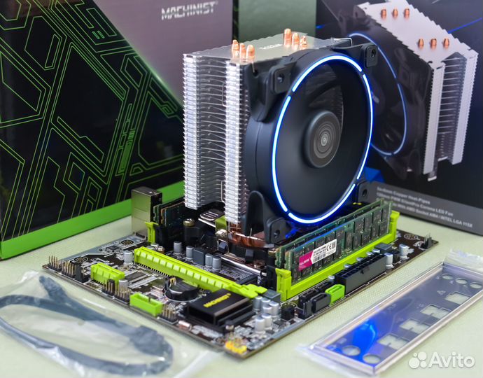 Комплект 16 потоков (E5-2650V2 + Плата) (LGA2011)