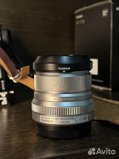 Объектив Fujinon xf 23mm f2 R WR
