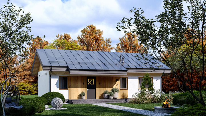 Дом 86 м² на участке 6 сот.