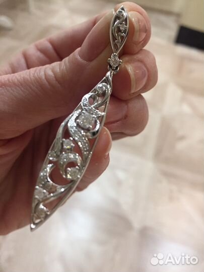 Серьги с бриллиантами