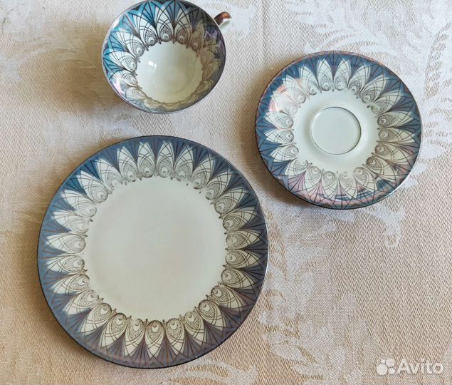 Чайные тройки фарфор, Бавария