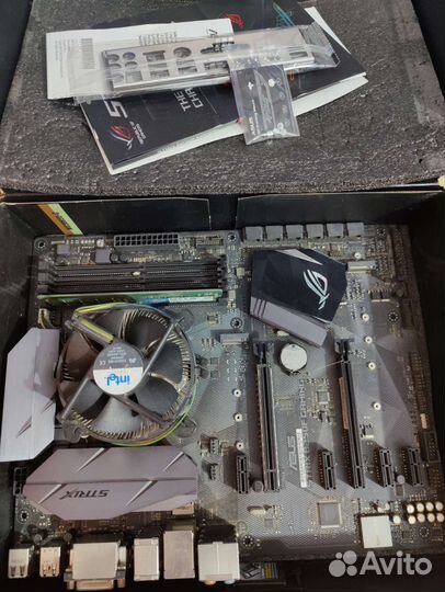 Плата asus ROG strix B250F gaming