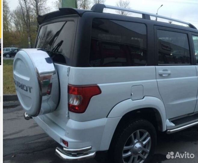 Спойлер крыши УАЗ Патриот непродувной