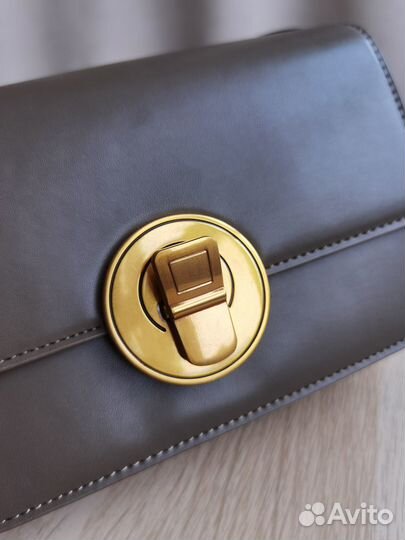 Сумка клатч женская искусственная кожа цвет хаки