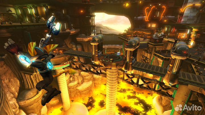 Ratchet and Clank a Crack in Time PS3 диск