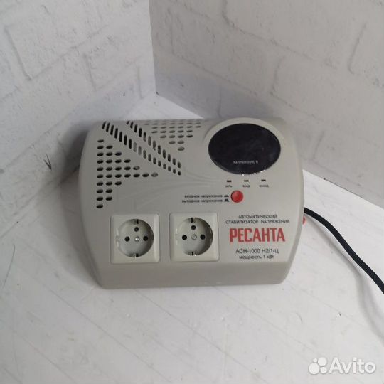 Стабилизатор напряжения Ресанта асн 1000 Н2/1-Ц