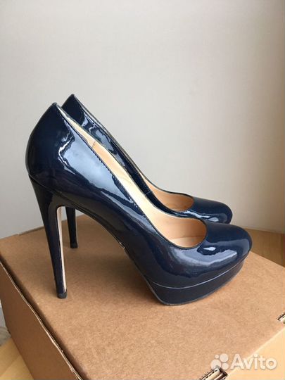 Туфли кожаные