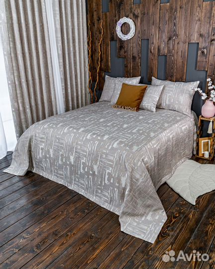 Покрывало адриан лаванда новое плед на кровать