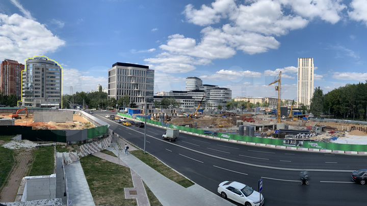 Офис в бц Удальцова Плаза у м. Новаторская, 125 м²