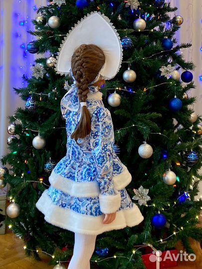 Новогодний костюм Снегурочки