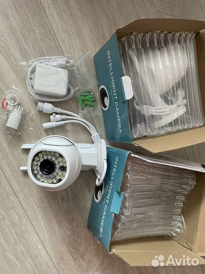 Комплект видеонаблюдения ip камера zelx