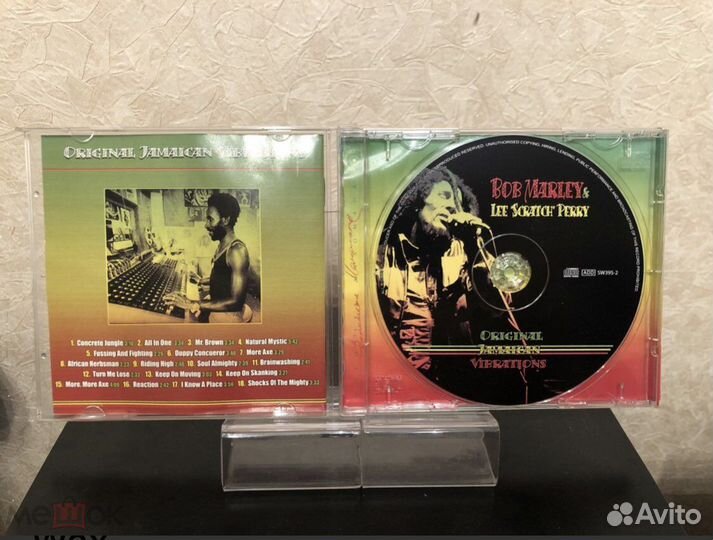 Cd диск Bob Marley & Lee 