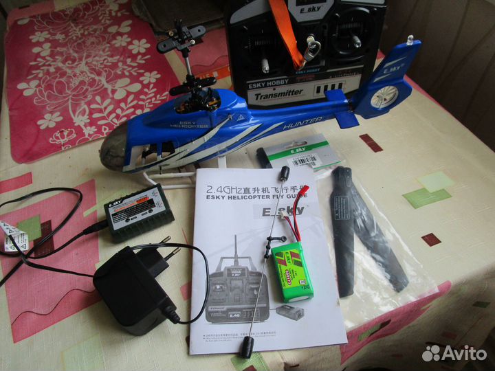 Радиоуправляемый вертолет E sky hunter