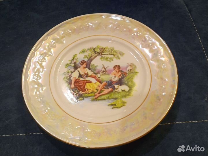 Тарелки Дулево 27 см, 1997 год, 1 сорт