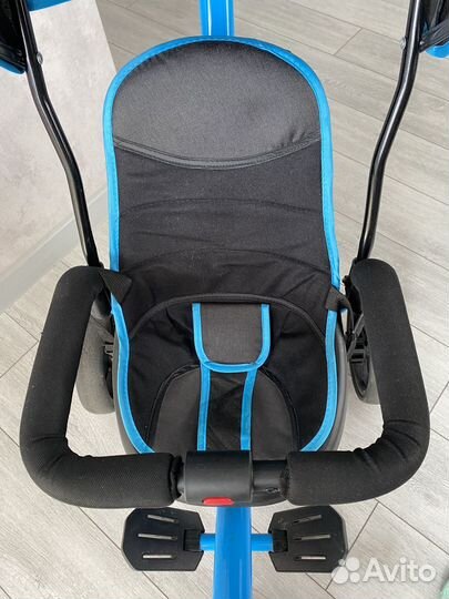 Велосипед трехколесный с ручкой