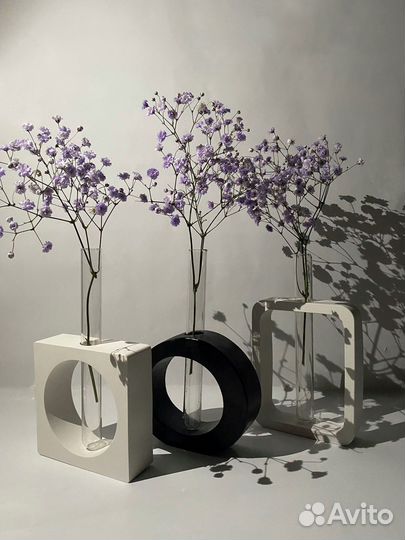 Стильные, декоративные вазочки