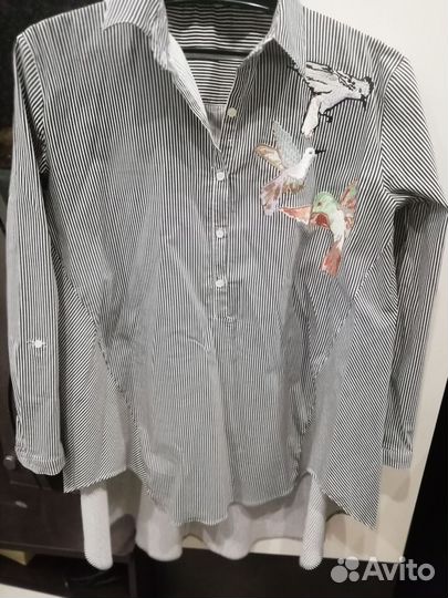 Рубашка (туника) стрейч 48-50